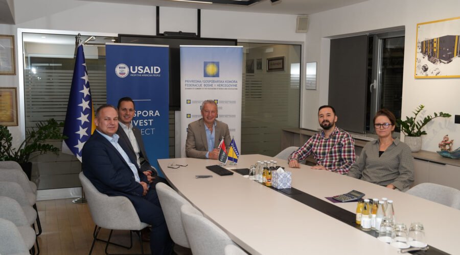 Posjeta Privredne/Gospodarske komore FBiH i USAID-a