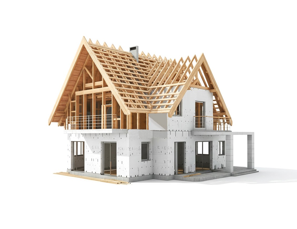 Building without roof covering