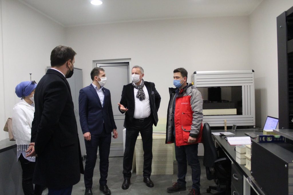 Wirtschaftsminister des Kantons Sarajevo Adnan Delić und Bürgermeister der Gemeinde Ilidža Nermin Muzur zu Besuch in unserem Unternehmen
