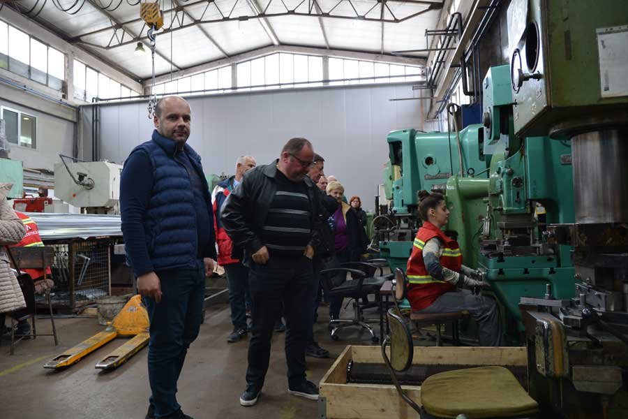 Besuch von Handwerkern aus Slowenien