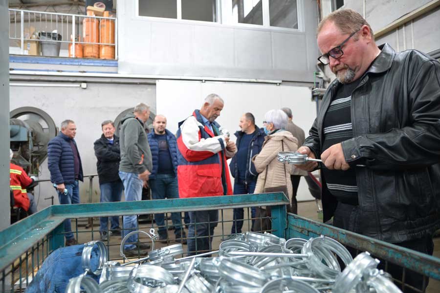Besuch von Handwerkern aus Slowenien