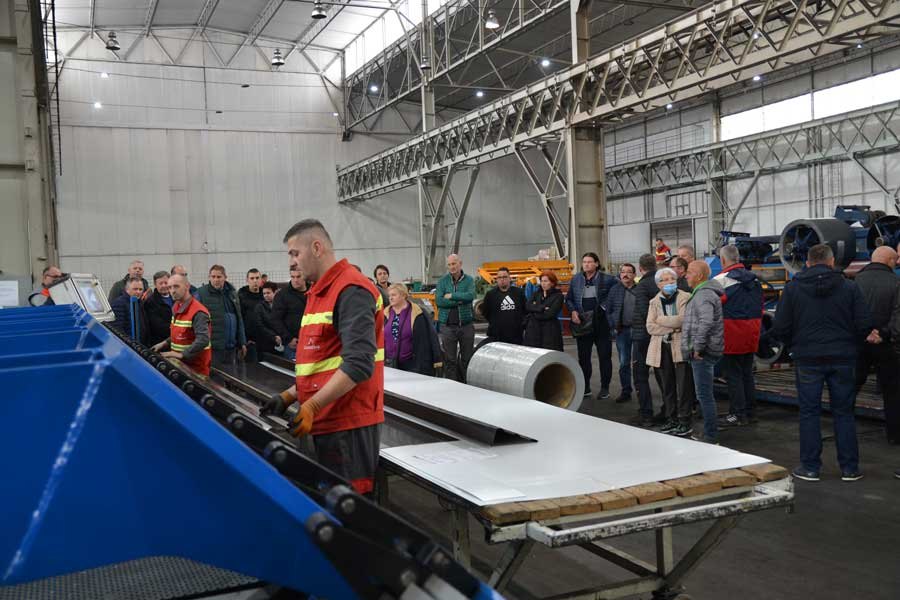 Besuch von Handwerkern aus Slowenien