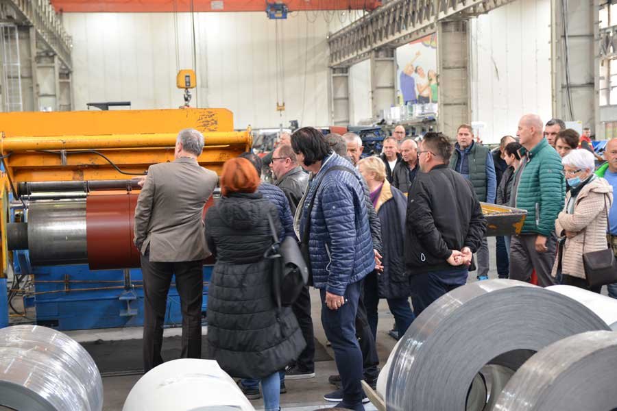 Besuch von Handwerkern aus Slowenien