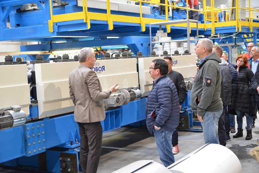 Besuch von Handwerkern aus Slowenien