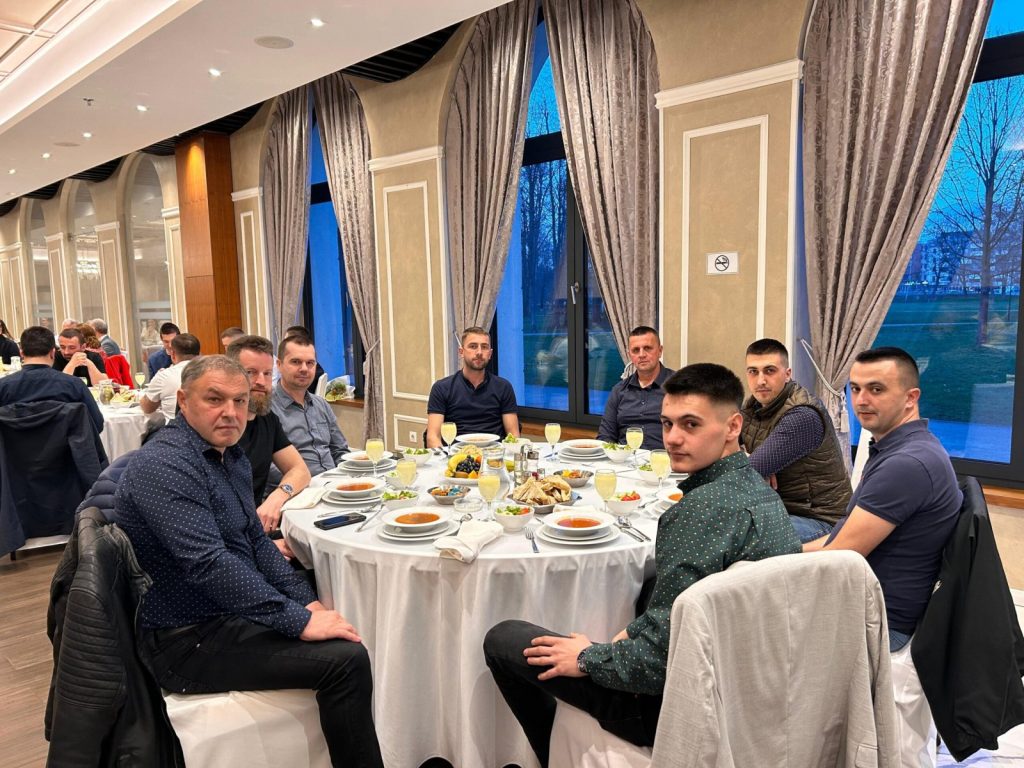 Gemeinsames Iftar im Hotel Austria
