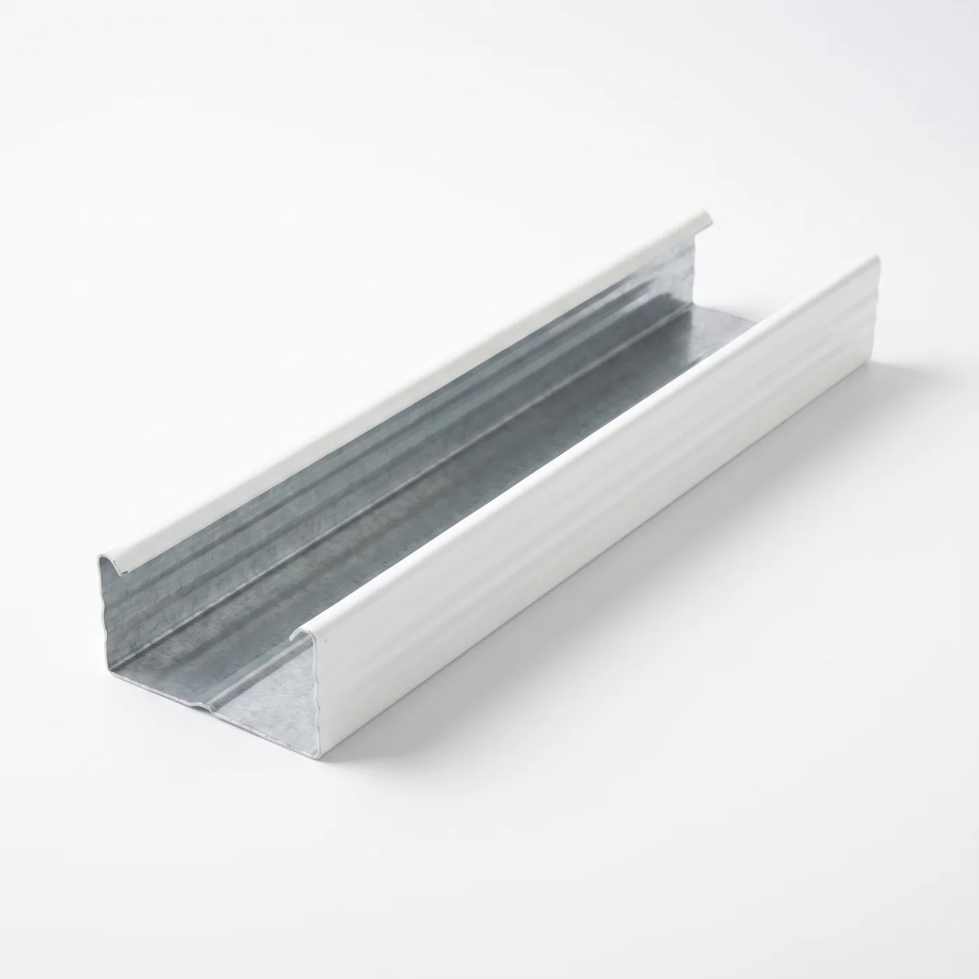 CD section for suspended ceilings, galvanised steel sheet