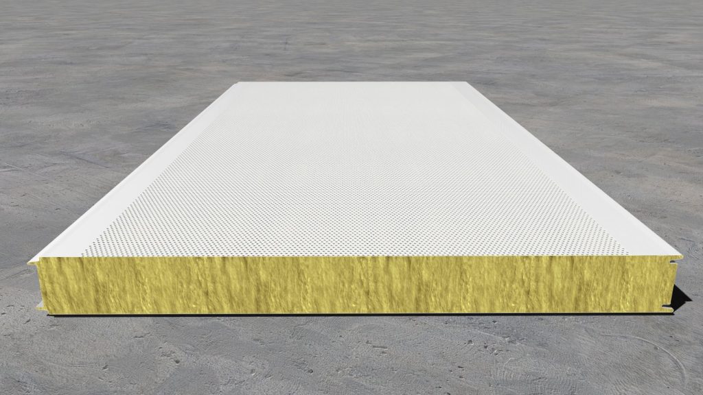 Acoustic sandwich panels